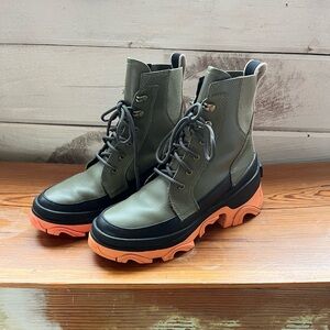 Sorel x Free People Movement Brex lace up boots 6.5